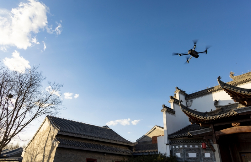 北京长城脚下开建无人驾驶航空示范