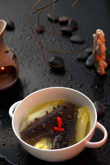 高丽金娃炖活海参