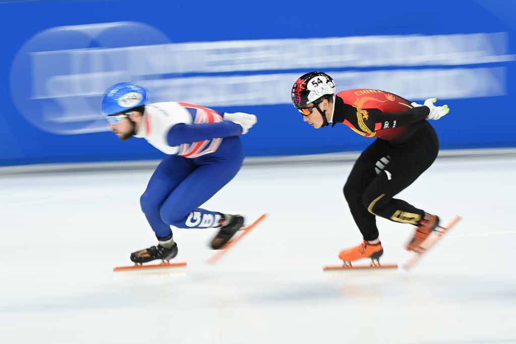 2021/2022国际滑联短道速滑世界杯（北京站）男子1500米四分之一决赛赛况