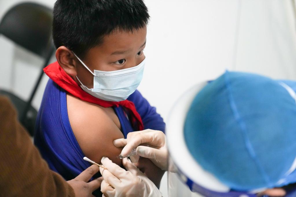 北京：3至11歲人群新冠疫苗接種進行時