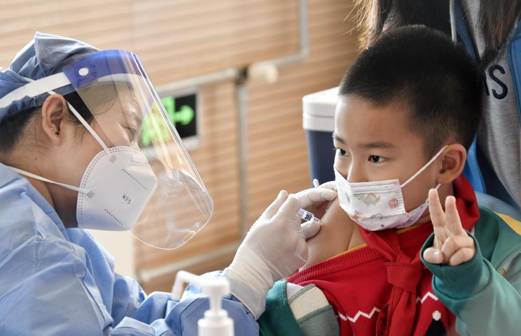 北京3至11岁人群有序接种新冠疫苗